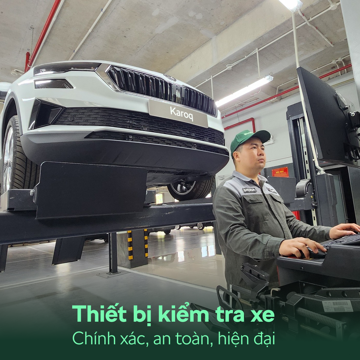 xưởng dịch vụ skoda Thăng Long