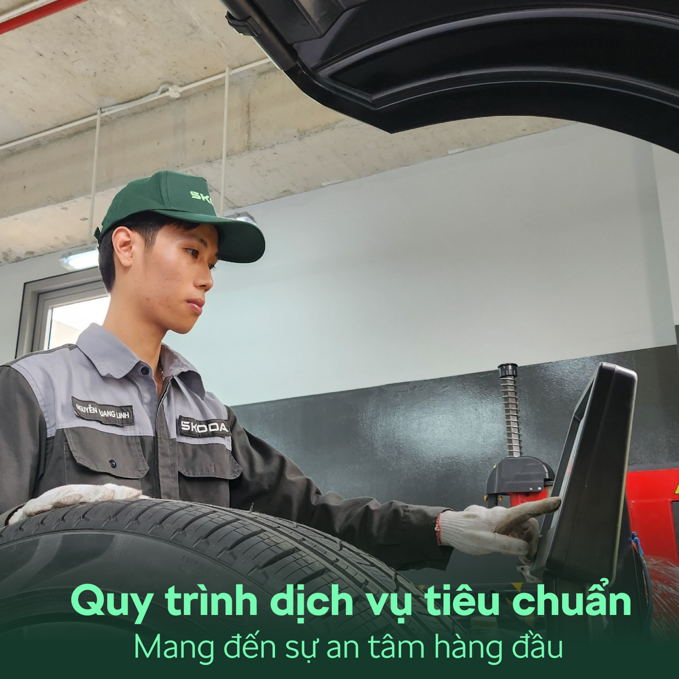 xưởng dịch vụ skoda Thăng Long